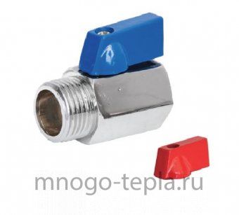 Кран шаровой mini г/ш 1/2 TIM DE22MF - №1