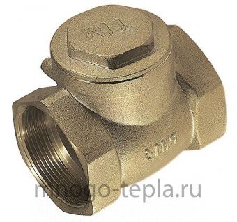 Обратный клапан лепестковый 1 1/4" ГГ TiM JH-1013C - №1