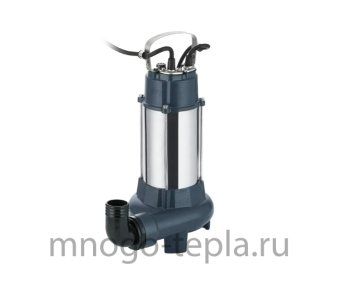 Фекальный насос для дома UNIPUMP FEKACUT V750DF, для тяжелых условий (перекачка до 15 м³/час, напор до 7.5 метров) - №1