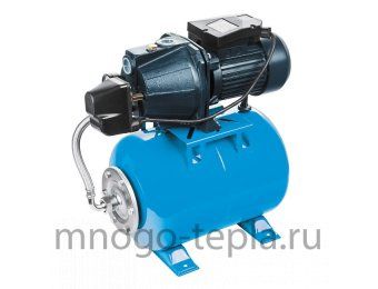 Насосная станция для дома Unipump AUTO JET 100 S-50, напор до 43 метров, расход до 56 л/мин, всасывание до 8 метров, гидроаккумулятор 50 литров, поверхностная - №1