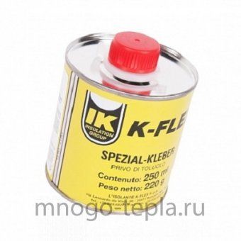 Клей K-Flex К-414, объем 0.22 л, для теплоизоляции из вспененного каучука - №1