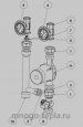 Насосная группа быстрого монтажа NG-MK-0101 TIM с трехходовым смесительным клапаном - №5