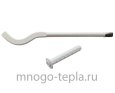 Кронштейн штыревой с дюбелем 9х220 мм для чугунных радиаторов - №2