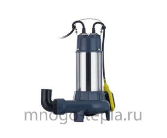 Фекальный насос для дома UNIPUMP FEKACUT V750DF, для тяжелых условий (перекачка до 15 м³/час, напор до 7.5 метров) - №1