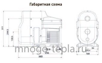 Самовсасывающая насосная установка Oasis NS-82/43, напор до 43 метров, расход до 82 л/мин, всасывание до 8.5 метров), частотное регулирование, поверхностная - №1