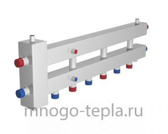 Коллекторный модуль с гидрострелкой RISPA ГРУ+КМГ 60-4ВН - №1