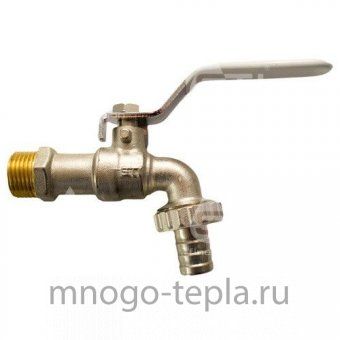 Кран шаровой водоразборный 1/2" (сливной) - №1