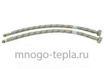 Гибкая подводка для смесителя TiM 1/2 г/ш M10 30 см - №1