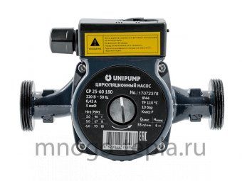 Циркуляционный насос UNIPUMP CP 25-60 180 (93 Вт) - №1