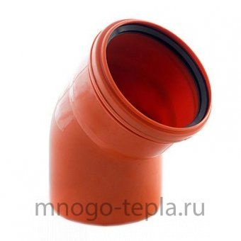 Отвод наружный 110х45° - №1